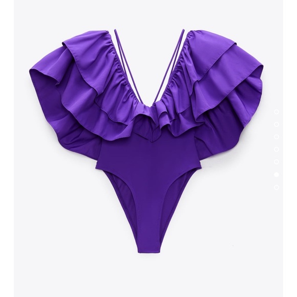 Zara ruffle swimsuit - Picture 10 of 16